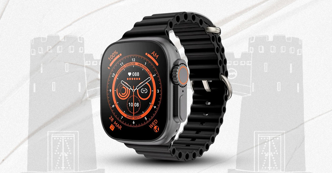 A collection of smart watches available at wholesale rates on Saddar App for buyers in Peshawar.