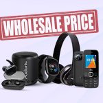 Retailer browsing wholesale mobile accessories on Saddar App in Karachi.